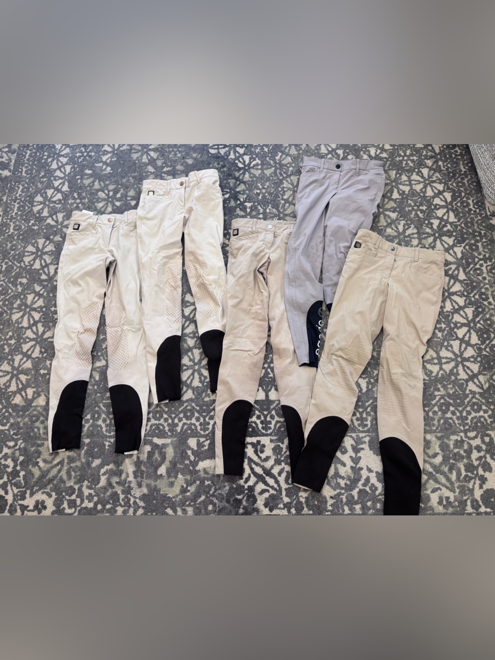 Set of 5 Equiline riding pants size IT 38